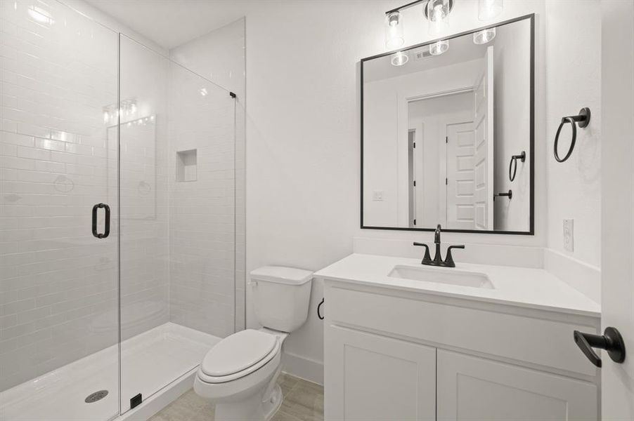 Furnished interior view inside a new home in Parks of Aledo, Aledo (Image 15).