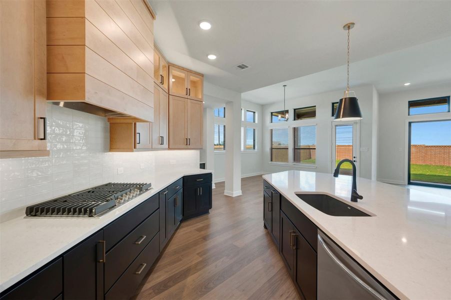 Furnished interior view inside a new home in Dunham Pointe - Parkview Collection, Cypress (Image 5).