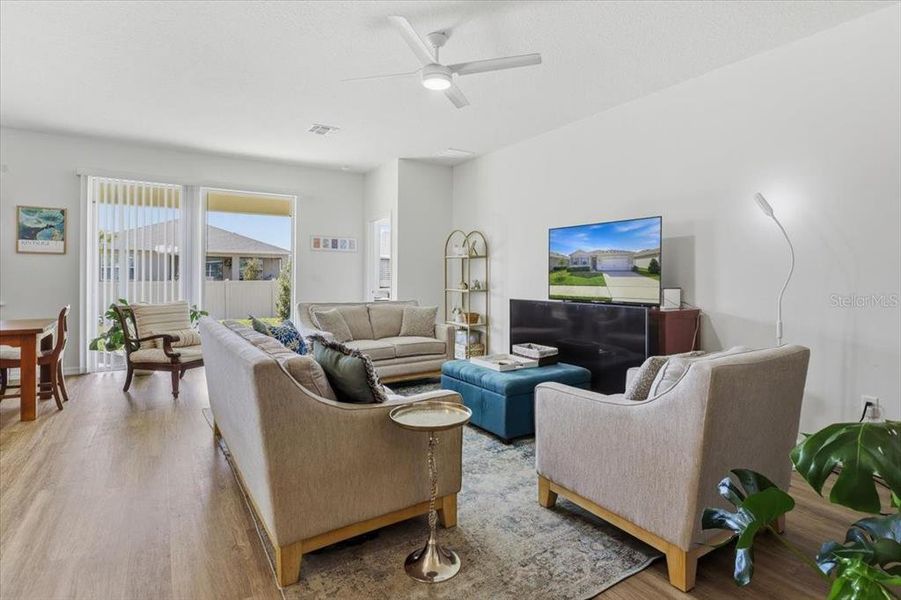 Furnished interior view inside a new home in Archers Mill, Ormond Beach (Image 44).