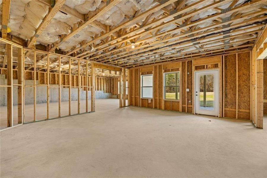 In-progress construction of a new home in Horizon at Laurel Canyon, Canton, GA (Image 53).