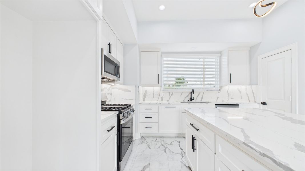 Furnished interior view inside a new home in , Houston (Image 9).
