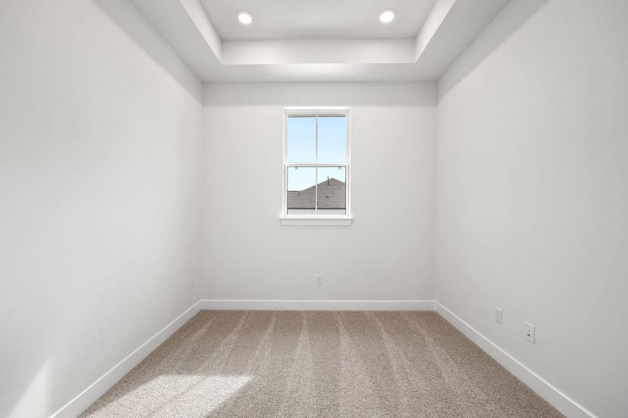 Spacious, unfurnished interior of a new home in Parmer Ranch - 40', Georgetown (Image 14). Spacious, unfurnished interior of a new home in Parmer Ranch - 40', Georgetown (Image 14).