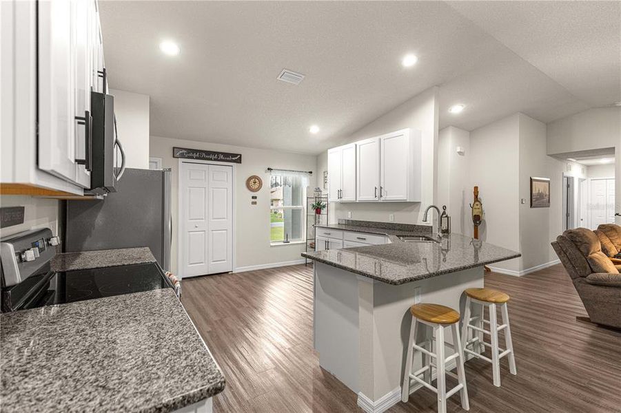 Furnished interior view inside a new home in , Citrus Springs (Image 38).