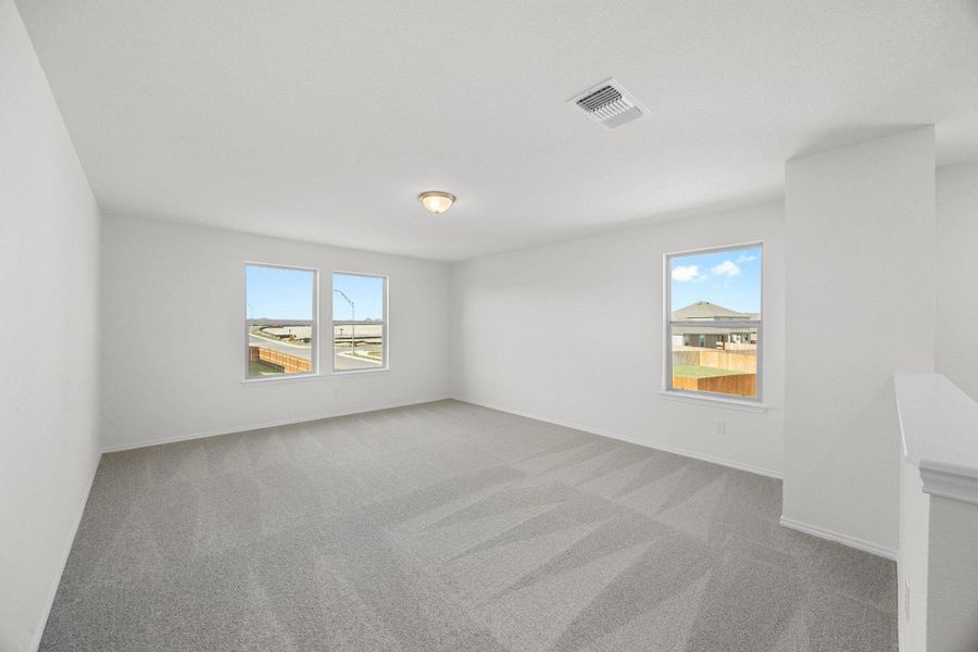 Spacious, unfurnished interior of a new home in Salerno - Heritage Collection, Round Rock (Image 27).