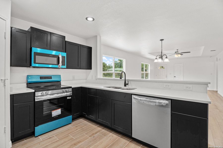 Furnished interior view inside a new home in , San Antonio (Image 7).