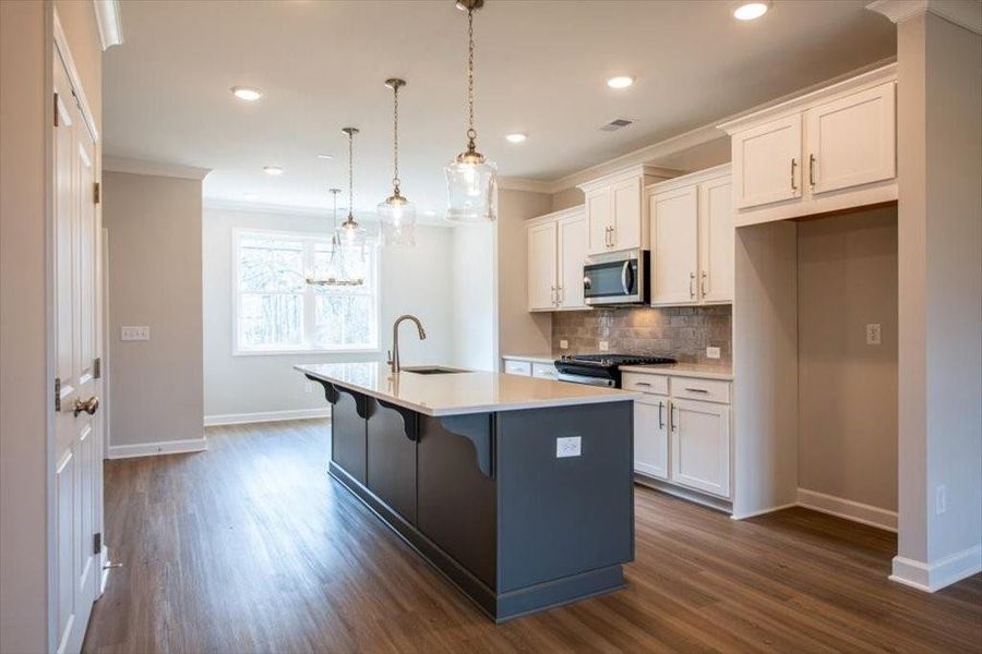 Furnished interior view inside a new home in Wilkins Walk, Mableton (Image 3).