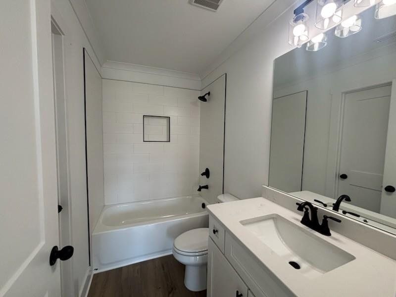 Furnished interior view inside a new home in Pinegate, Covington (Image 9).