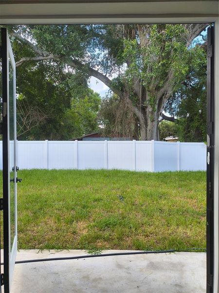 Exterior details and patio area of a home in , Tampa (Image 15). Exterior details and patio area of a home in , Tampa (Image 15).