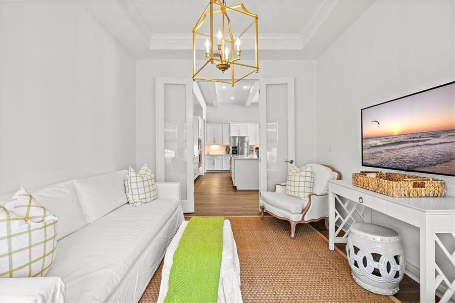 Furnished interior view inside a new home in Crosswind Ranch, Parrish (Image 18).