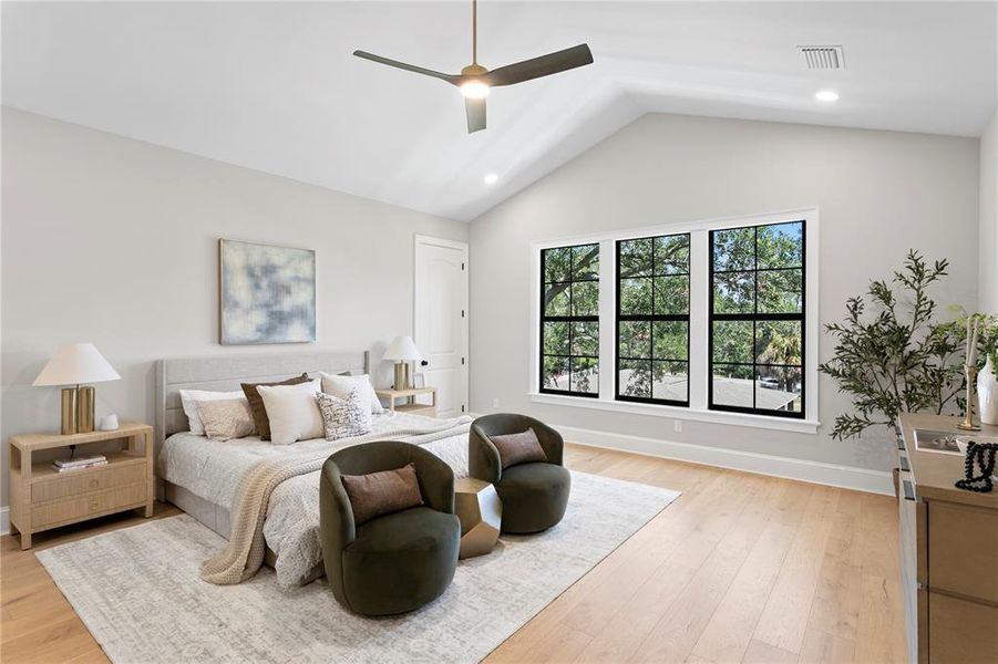 Furnished interior view inside a new home in , Tampa (Image 56).
