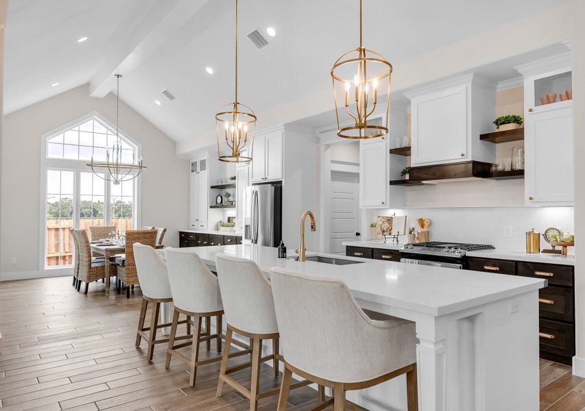 Representative furnished interior of a home built from the The Courtney by Reece Homes in Traditions, Bryan (Image 20).