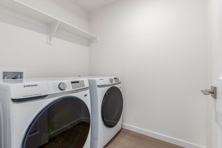 Close-up of interior finishes inside a home in Parkside at Victory Ridge, Colorado Springs (Image 15).
