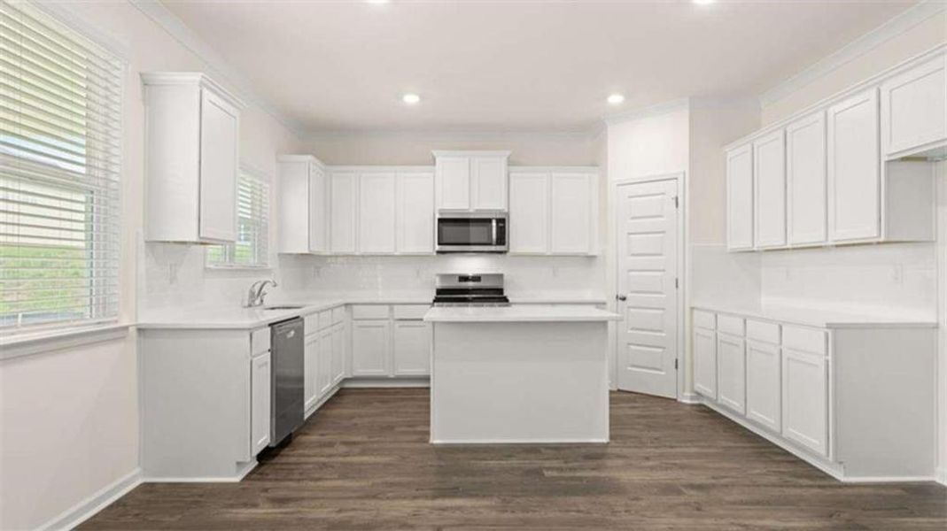 Furnished interior view inside a new home in Independence, Loganville (Image 5).