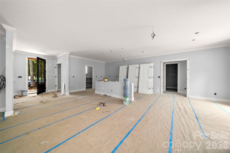 In-progress construction of a new home in , Etowah, NC (Image 16).