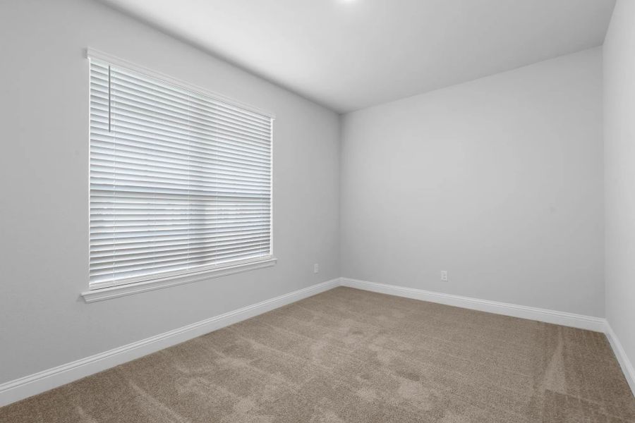 Representative unfurnished interior of a home built from the Garrison I by Cheldan Homes in Stoneview, Glen Rose (Image 56).