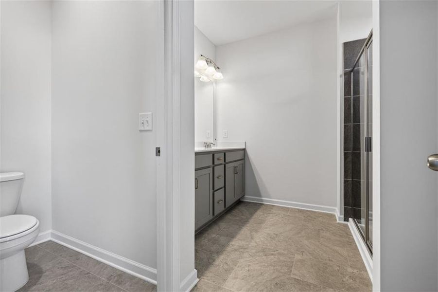 Furnished interior view inside a new home in Jameson Towns, Villa Rica (Image 9).