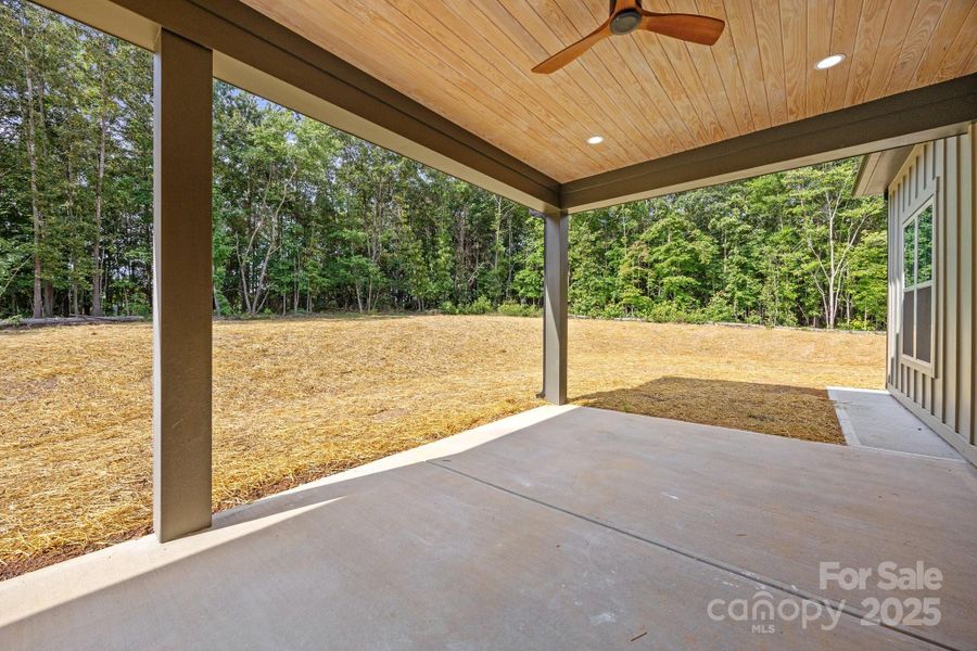 Exterior details and patio area of a home in , Peachland (Image 27). Exterior details and patio area of a home in , Peachland (Image 27).