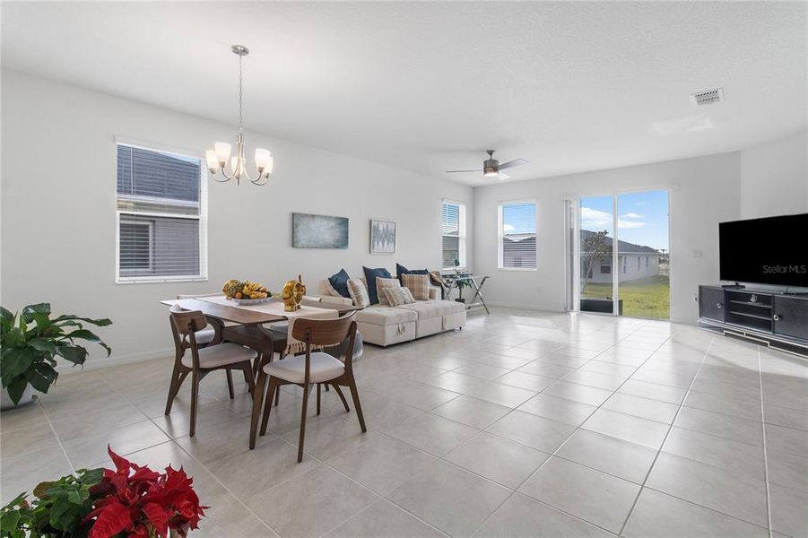 Furnished interior view inside a new home in , Davenport (Image 15).