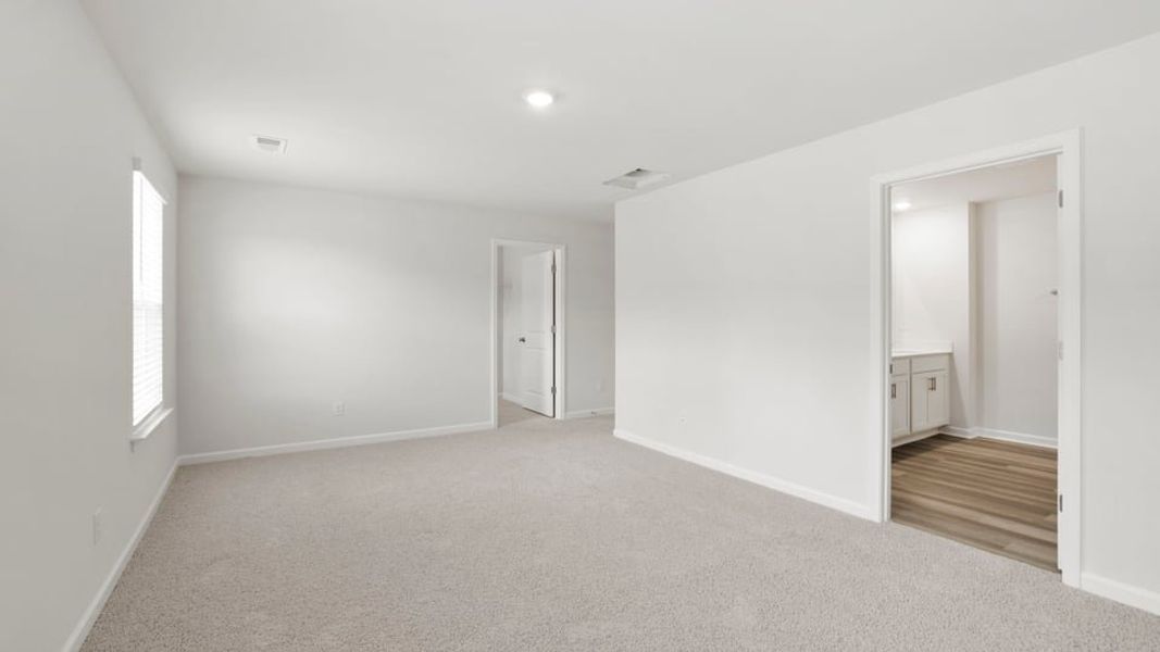 Spacious, unfurnished interior of a new home in Durbin Meadows, Fountain Inn (Image 34). Spacious, unfurnished interior of a new home in Durbin Meadows, Fountain Inn (Image 34).
