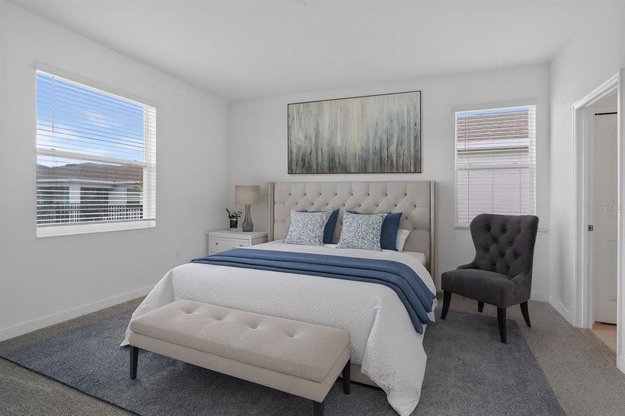 Furnished interior view inside a new home in Providence: Garden Hills Estate Collection, Davenport (Image 13).