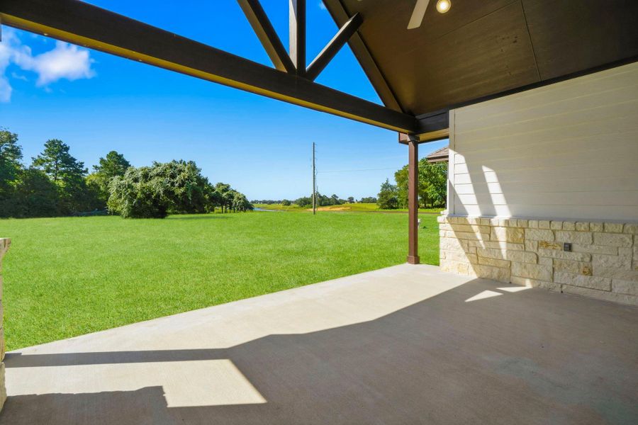 Exterior details and patio area of a home in , Centerville (Image 27).