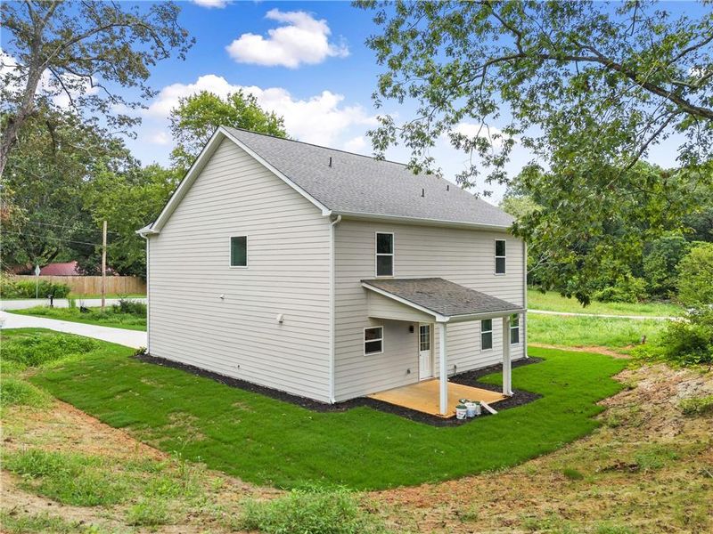 Front exterior of a new home in , Clarkesville, GA, highlighting curb appeal (Image 23). Front exterior of a new home in , Clarkesville, GA, highlighting curb appeal (Image 23).