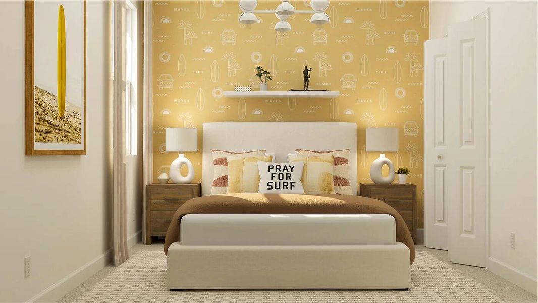 Furnished interior view inside a new home in Glynlea Country Club: The Augusta Collection, Port St. Lucie (Image 6).