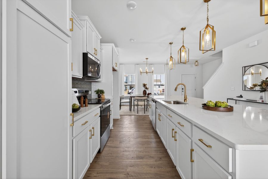 Furnished interior view inside a new home in Benson Village, Benson (Image 5).