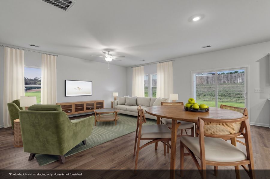 Furnished interior view inside a new home in Jordan Grove, Conway (Image 8).