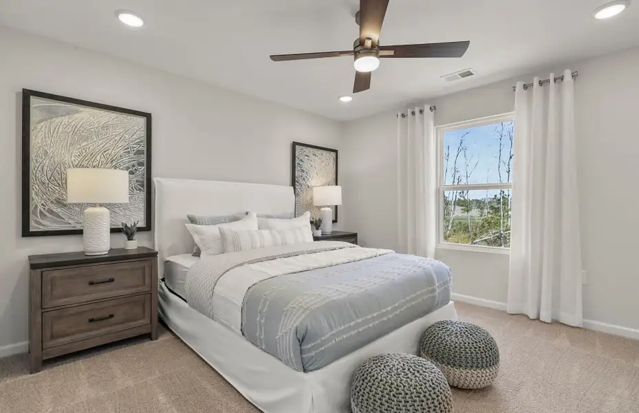 Furnished interior view inside a new home in Waterways, Richmond Hill (Image 7).