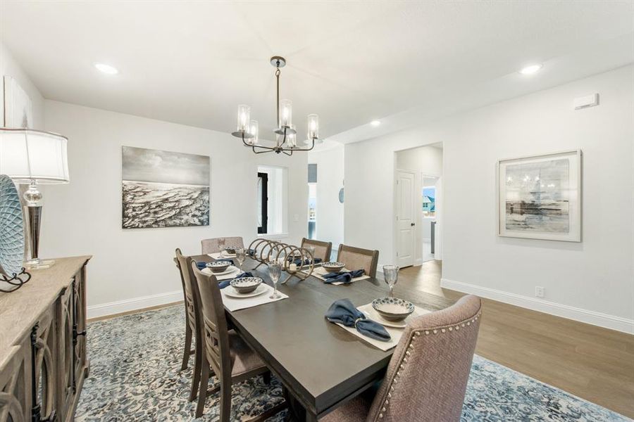 Furnished interior view inside a new home in Trees Farm, DeSoto (Image 26).