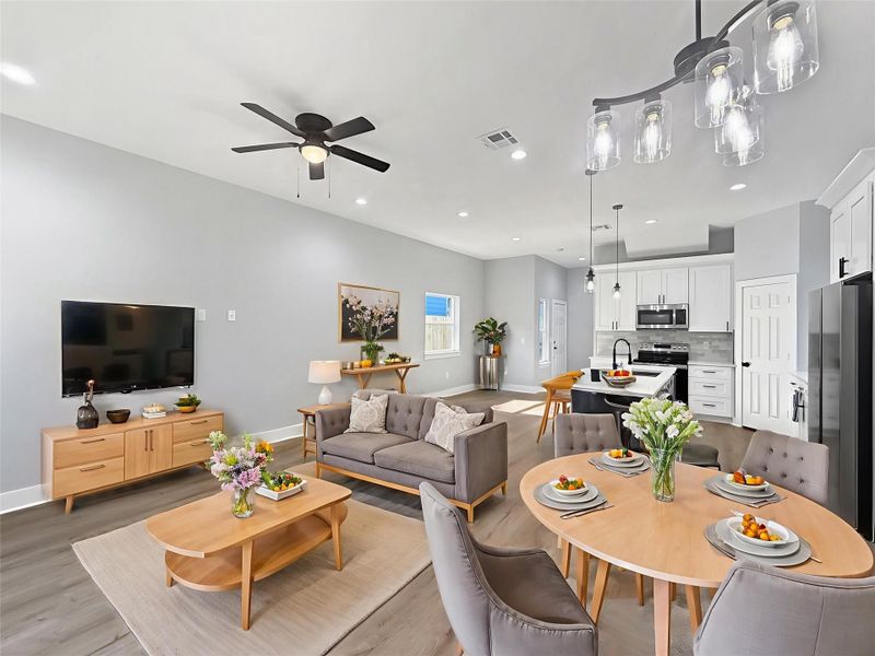 A beautifully designed floor plan that maximizes comfort and showcases this home at its finest.Virtually Staged.