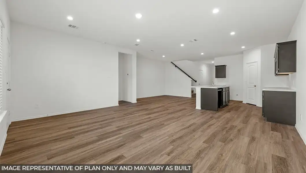 Representative unfurnished interior of a home built from the Mitchell by D.R. Horton in Madeley Creek Preserve, Conroe (Image 12). Representative unfurnished interior of a home built from the Mitchell by D.R. Horton in Madeley Creek Preserve, Conroe (Image 12).