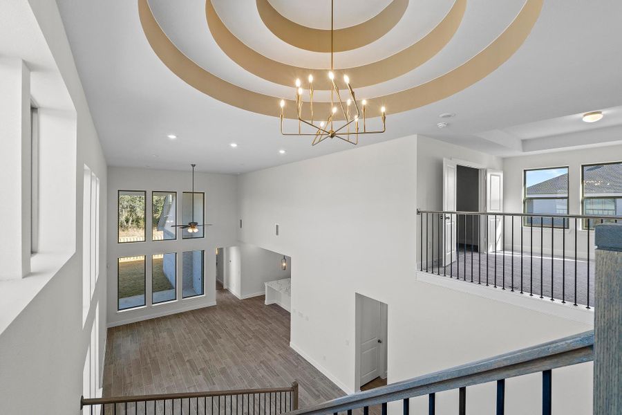Spacious, unfurnished interior of a new home in Parmer Ranch, Georgetown (Image 28).
