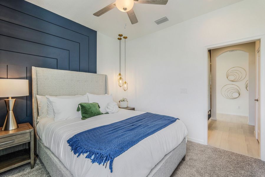 Representative furnished interior of a home built from the Sebring by William Ryan Homes in The Sanctuary – Coastal Collection, Punta Gorda (Image 45).