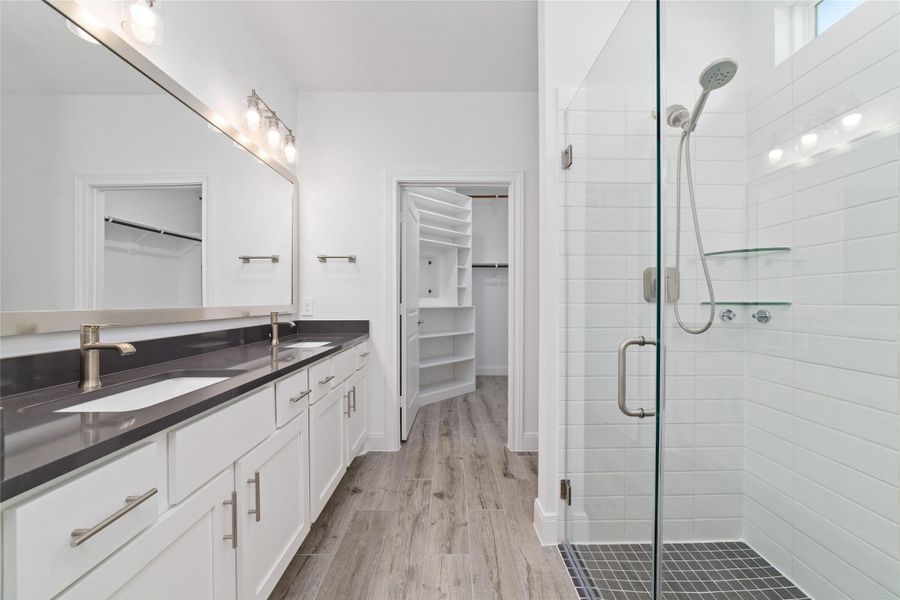 Furnished interior view inside a new home in , Willis (Image 13). Furnished interior view inside a new home in , Willis (Image 13).