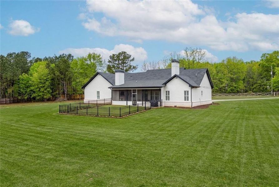 Exterior details and patio area of a home in , Bethlehem (Image 24).