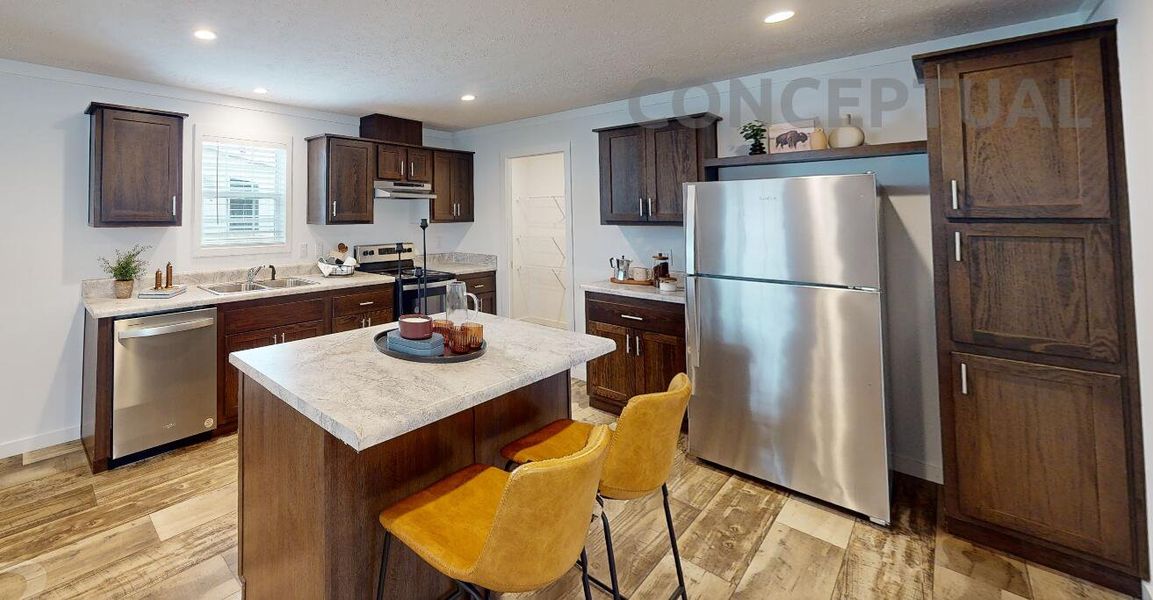 Furnished interior view inside a new home in , St. George (Image 6).
