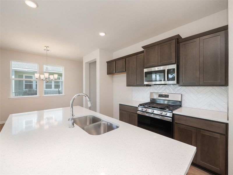 Furnished interior view inside a new home in Anthem Cottages, Kyle (Image 14).