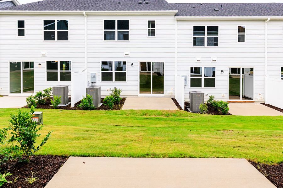 Exterior details and patio area of a home in Vaughan Farms, Angier (Image 3). Exterior details and patio area of a home in Vaughan Farms, Angier (Image 3).