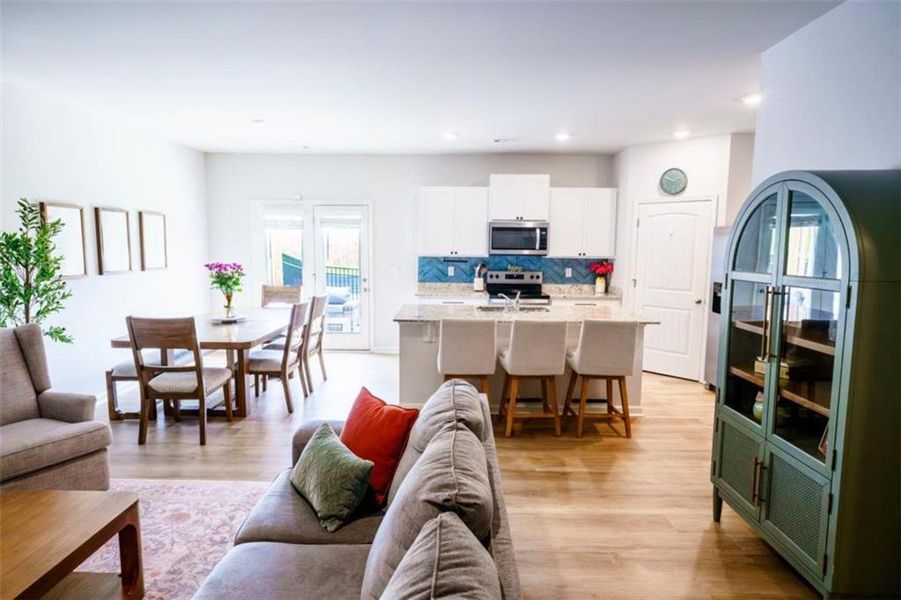 Furnished interior view inside a new home in Rolling Meadows, Jasper (Image 6).