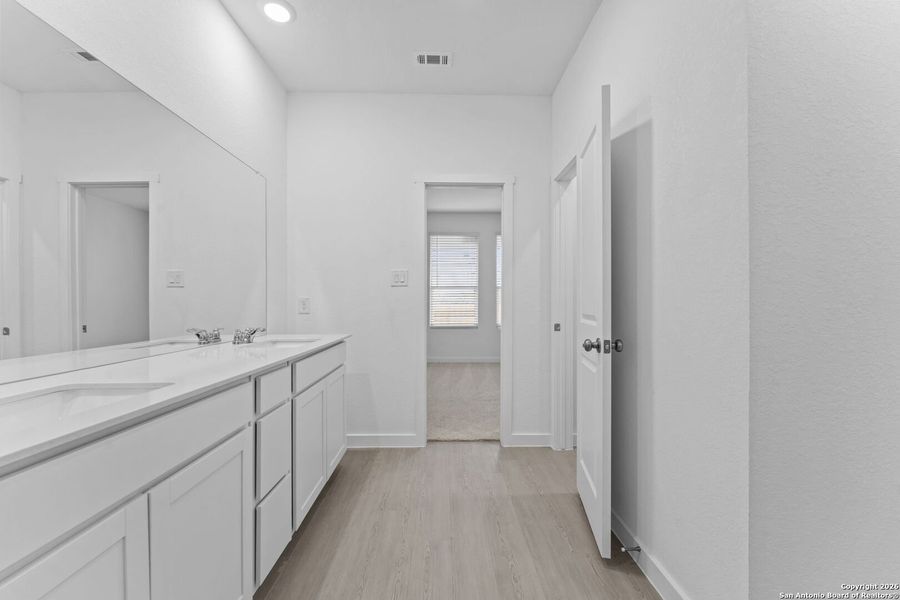 Furnished interior view inside a new home in Hightop Ridge, Converse (Image 5).