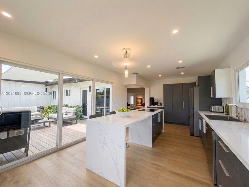 Furnished interior view inside a new home in , Fort Lauderdale (Image 14).