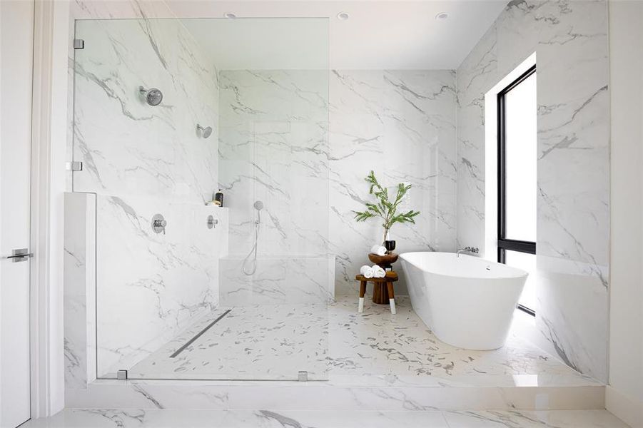 Furnished interior view inside a new home in , Dallas (Image 16).