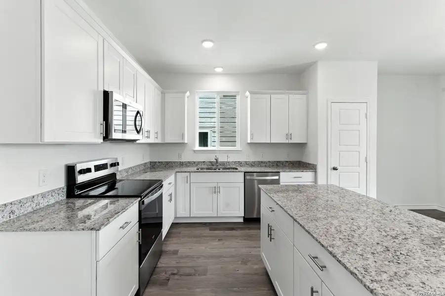 Furnished interior view inside a new home in Horizon Ridge, San Antonio (Image 10).