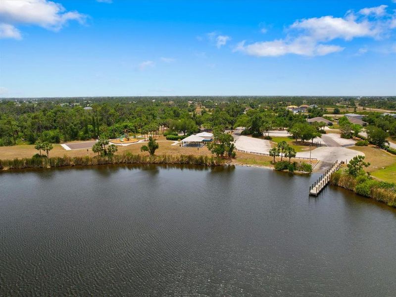 Boat ramp at South Gulf Cove Park