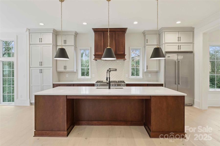 Furnished interior view inside a new home in , Charlotte (Image 5).