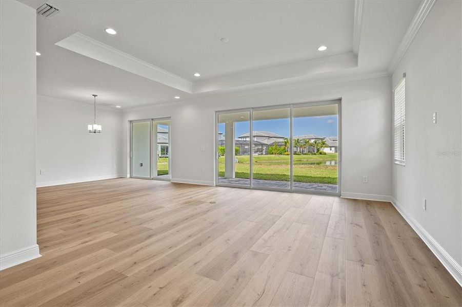 Spacious, unfurnished interior of a new home in Cassata Lakes, Nokomis (Image 58). Spacious, unfurnished interior of a new home in Cassata Lakes, Nokomis (Image 58).