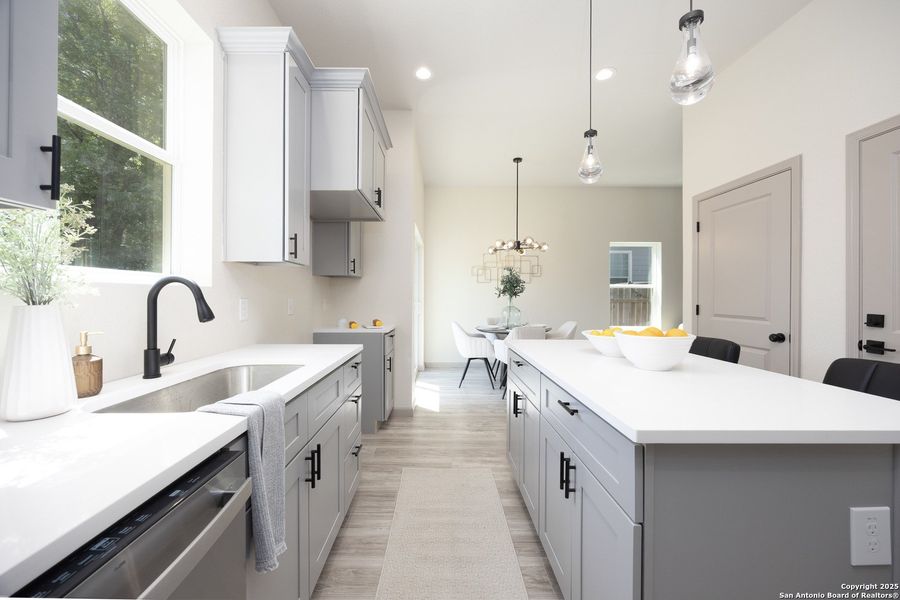 Furnished interior view inside a new home in , San Antonio (Image 14). Furnished interior view inside a new home in , San Antonio (Image 14).