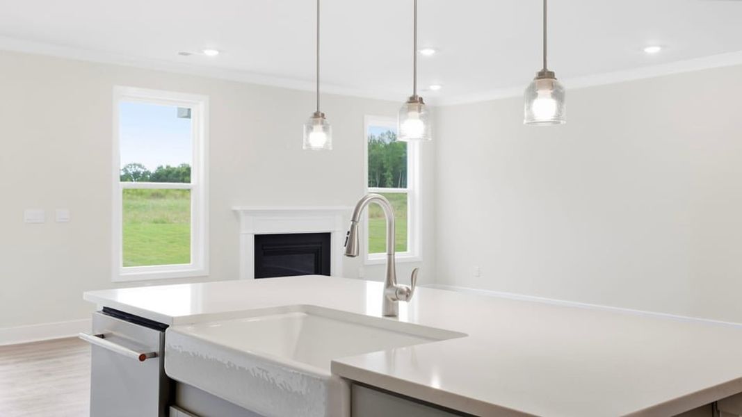 Furnished interior view inside a new home in Adams Glen, Greenville (Image 10).